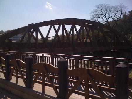 木紋塑膠仿木,塑木,石岡自行車道