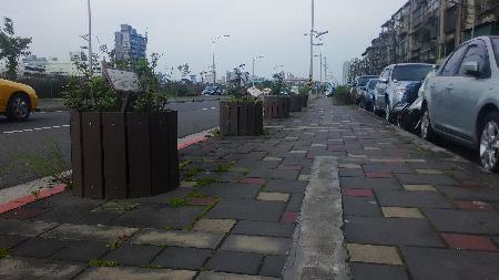 街道傢俱,塑木,花箱,市民大道