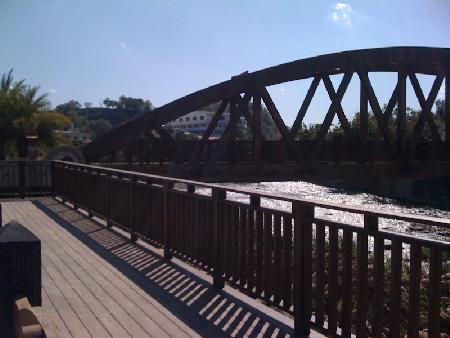 木紋塑膠仿木,塑木,石岡自行車道