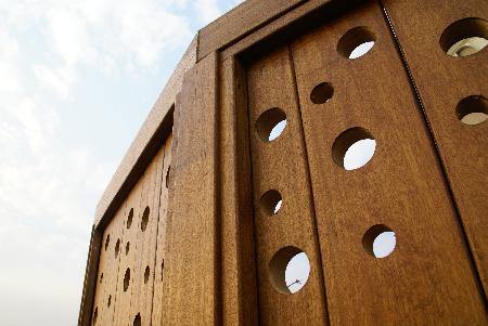 木作工程,南洋櫸木,天悅飯店