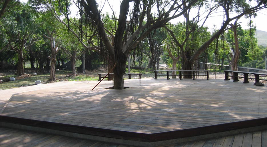 台中大肚鄉登山步道-平台