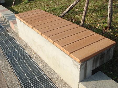 木紋塑膠仿木,塑木,臺中市南屯區文新森林公園