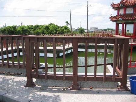 景觀材料,塑木,順天宮