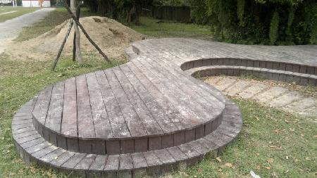 木作工程,非洲紅鐵木,元長國民小學