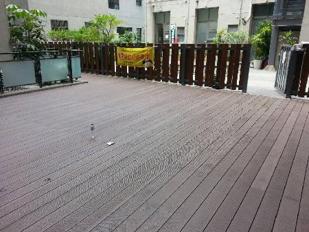 木作工程,塑木,平台,光明幼兒園