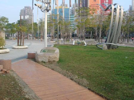 木紋塑膠仿木,塑木,臺中市南屯區文新森林公園