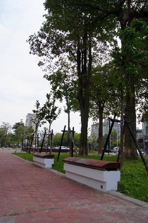 街道傢俱,塑木,香妃木,美術園道