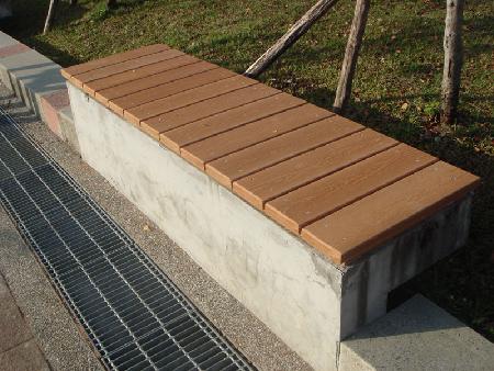 木紋塑膠仿木,塑木,臺中市南屯區文新森林公園