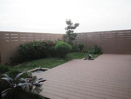 木紋塑膠仿木,塑木,恩主公醫院