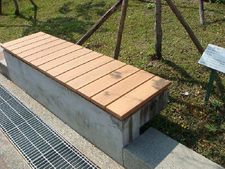 木紋塑膠仿木,塑木,臺中市南屯區文新森林公園