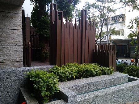 木紋塑膠仿木,塑木,高雄市前鎮區美術樹屋平台