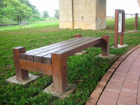 體健設施,木作體健,香妃木,水美溪親水公園