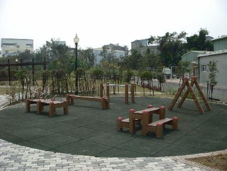 木作工程,原木,台南公七公園