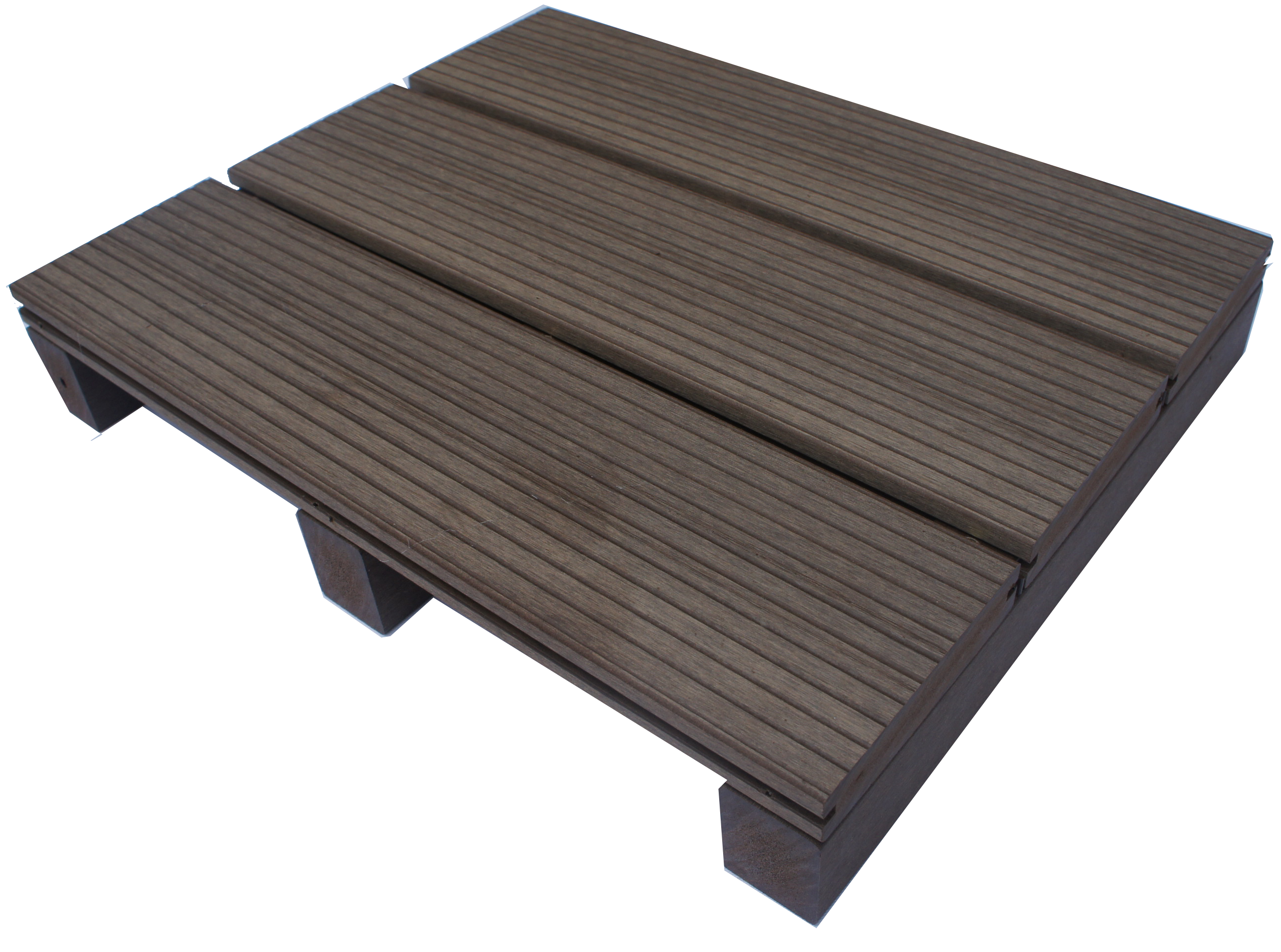 平台實心車溝卡榫式