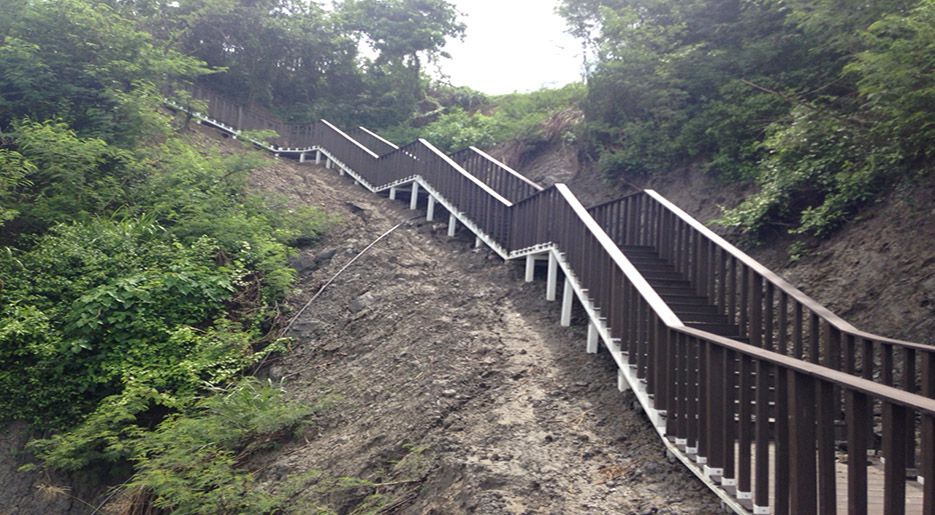 高偉-月世界102年度高雄市自然地景風景點-木階梯