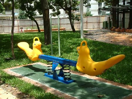 兒童遊具,翹翹板,忠德公園