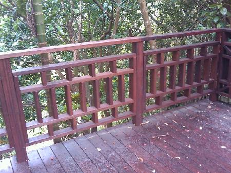 木作工程,香妃木、紅鐵木,新雞籠伯公挑水古道