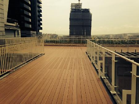 木紋塑膠仿木,塑木,林園酒店