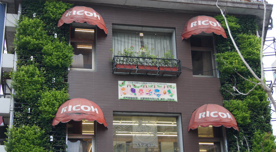 臺北花博(城內)-綠牆 