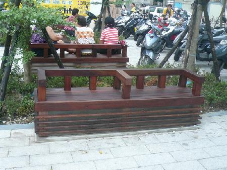 街道傢俱,綠心木,新莊市B廣場