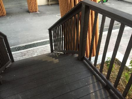 階梯.欄杆.平台.塑木.員林農工