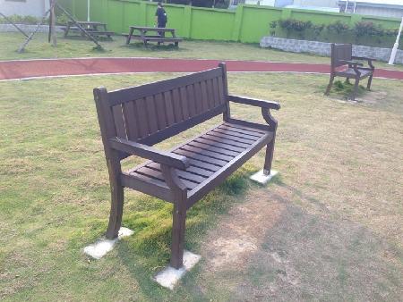 街道傢俱,塑木,豆子埔公園