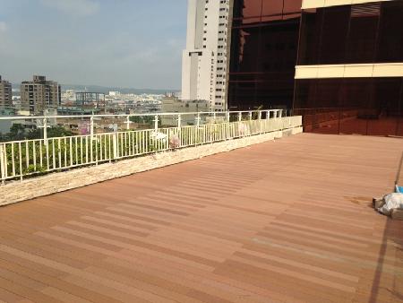 木紋塑膠仿木,塑木,林園酒店