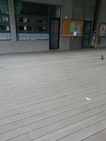 木作工程,塑木,平台,光明幼兒園