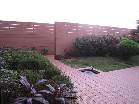 木紋塑膠仿木,塑木,恩主公醫院