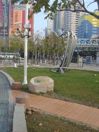 木紋塑膠仿木,塑木,臺中市南屯區文新森林公園