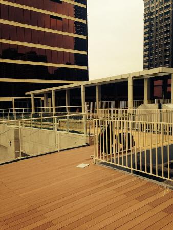 木紋塑膠仿木,塑木,林園酒店