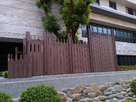 木紋塑膠仿木,塑木,高雄市前鎮區美術樹屋平台