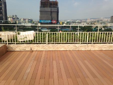 木紋塑膠仿木,塑木,林園酒店