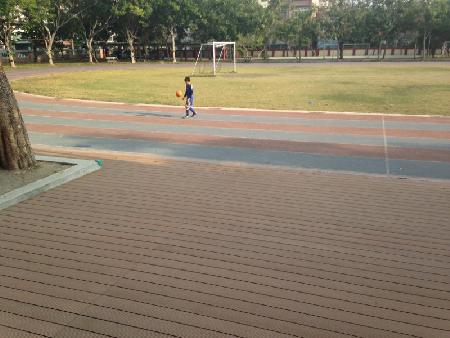 景觀材料,木纖仿木,瑞興國小