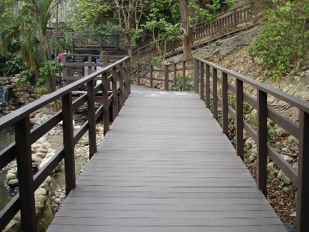 木作工程,塑木,壽山動物園