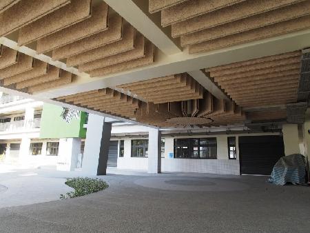 木紋塑膠仿木,塑木,崇實高工