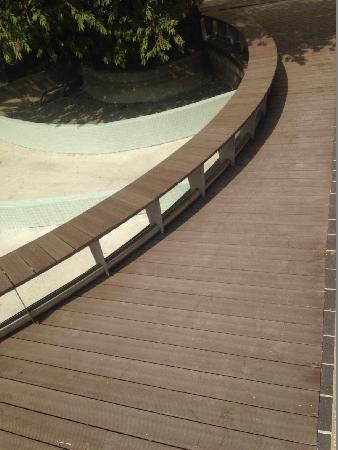 木作工程,塑木,平台,座椅,長安國小