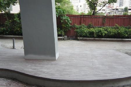 木紋塑膠仿木,塑木,崇實高工