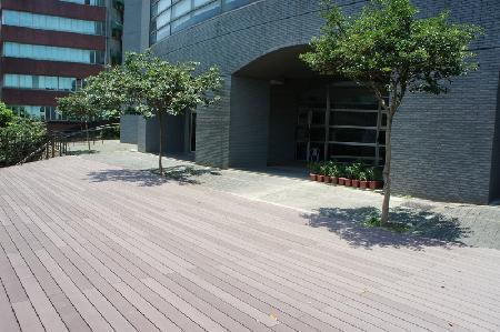 木紋塑膠仿木,塑木,中華信義神學院