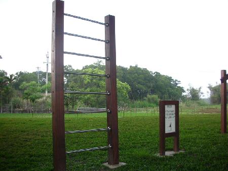 體健設施,木作體健,香妃木,水美溪親水公園