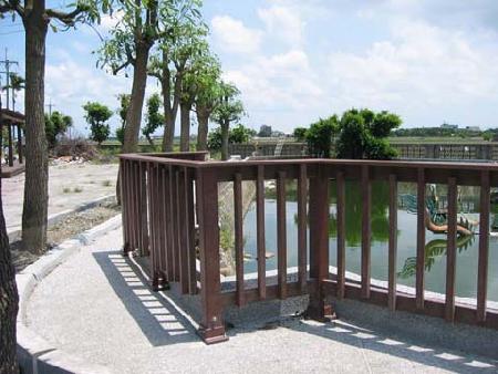 景觀材料,塑木,順天宮