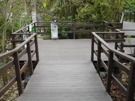 木作工程,塑木,壽山動物園