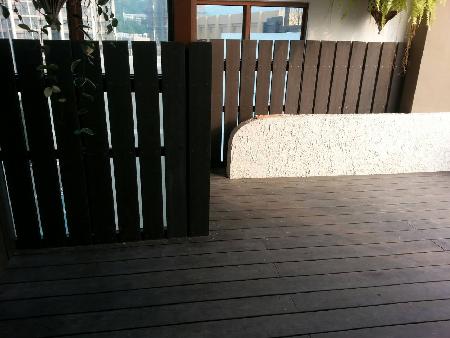 木作工程,江宅-祥順七街,木紋塑膠仿木