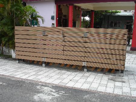 景觀材料,塑木,電箱美化