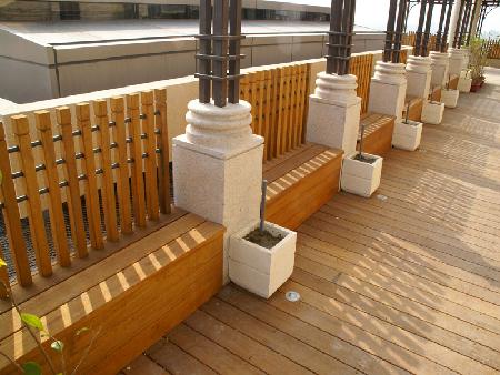 木作工程,南洋櫸木,高雄義大世界