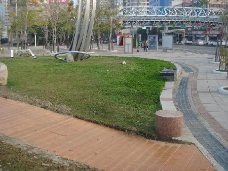 木紋塑膠仿木,塑木,臺中市南屯區文新森林公園