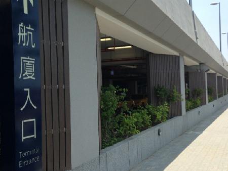 木紋塑膠仿木,塑木,台中航空站