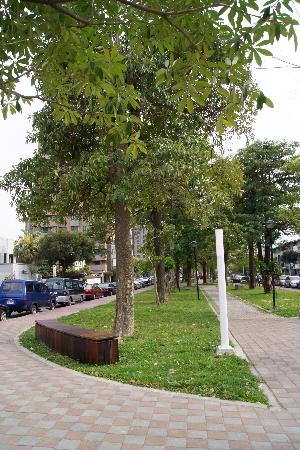 街道傢俱,塑木,香妃木,美術園道