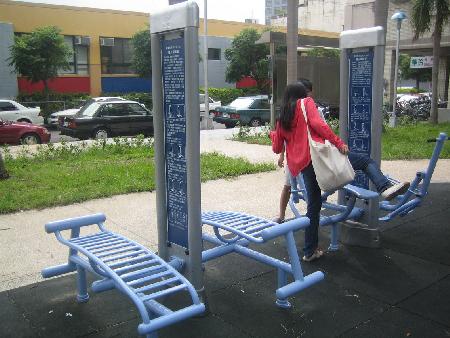 體健設施,成都公園